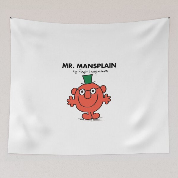 Item preview, MR MANSPLAIN designed and sold by neopod.