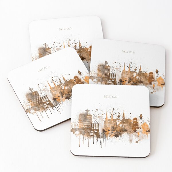 Item preview, Bielefeld Germany Warm Skyline designed and sold by DimDom.