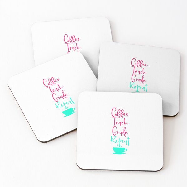 Item preview, Coffee Teach Grade Repeat Mathematics Teacher Maths designed and sold by at85productions.