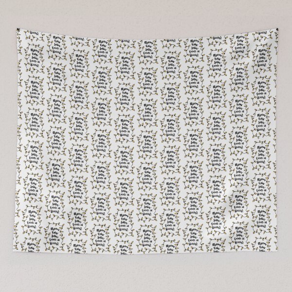 Item preview, MERRY, HOLY, JOLLY, EARTH IS FLATTY! designed and sold by axelle1410.