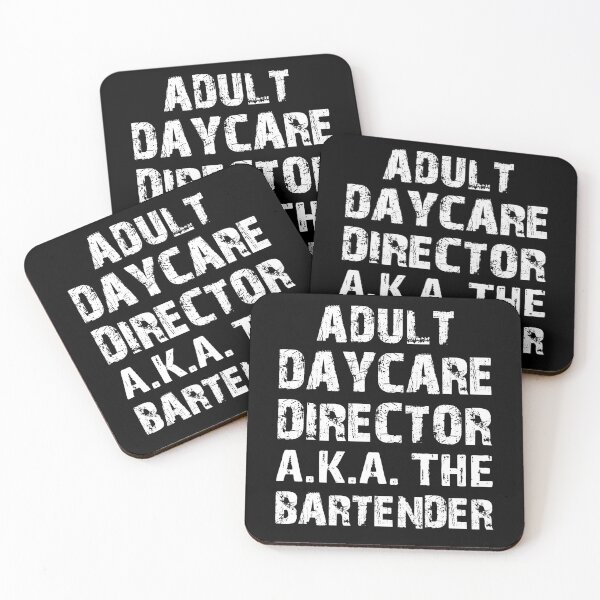 Item preview, Funny Bar Tender Gift Adult Day Care designed and sold by TooFlyDesign.