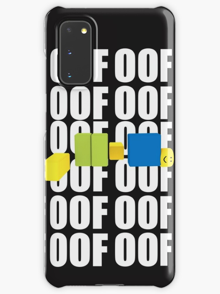 Roblox Oof Meme Funny Noob Gamer Gifts Idea Case Skin For Samsung Galaxy By Smoothnoob Redbubble - roblox cases for samsung galaxy redbubble