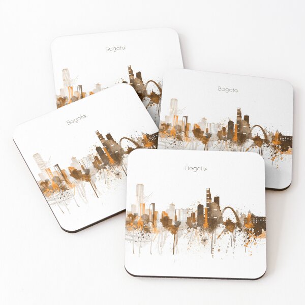 Item preview, Bogota Columbia Warm Skyline designed and sold by DimDom.