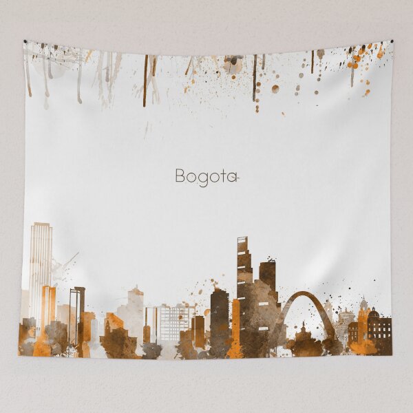 Item preview, Bogota Columbia Warm Skyline designed and sold by DimDom.