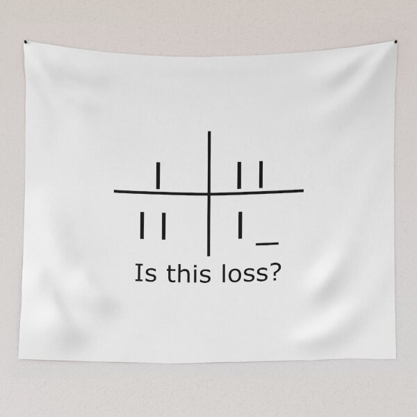 Item preview, Is this loss? meme - loss sticker / hoody / notebook / etc designed and sold by favoritefandom.