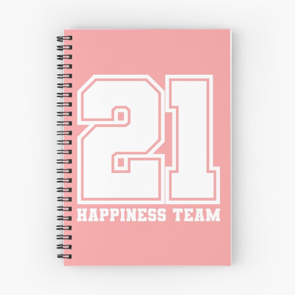 Item preview, 21 Happiness Team (white letters) designed and sold by RicardoPeragua.