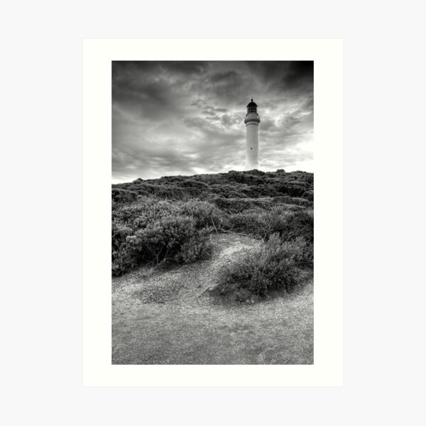 Split Point Lighthouse Art Print