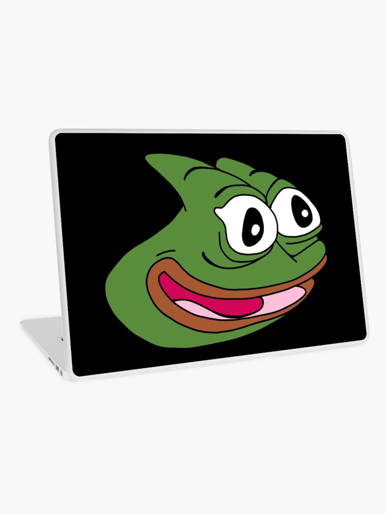 Pepega in HD Twitch Emote | Laptop Skin