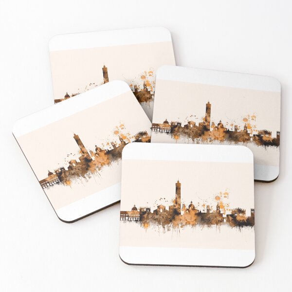 Item preview, Bologna Italy Warm Skyline designed and sold by DimDom.