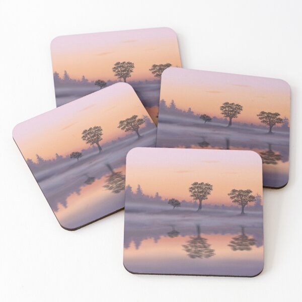 Item preview, Coucher de soleil au bord de l’eau designed and sold by Soualigua.