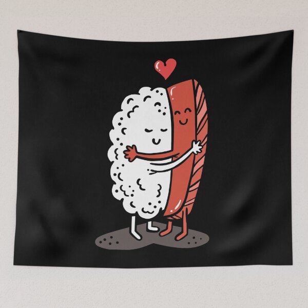 Item preview, Sushi Valentines Day designed and sold by 4tomic.