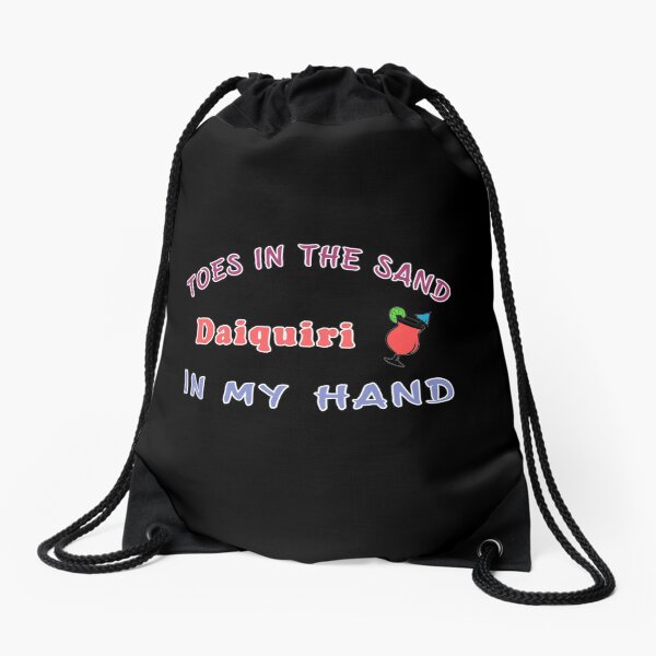 Daiquiri Liqueur Seashore Waterfront Fruitarian. Drawstring Bag