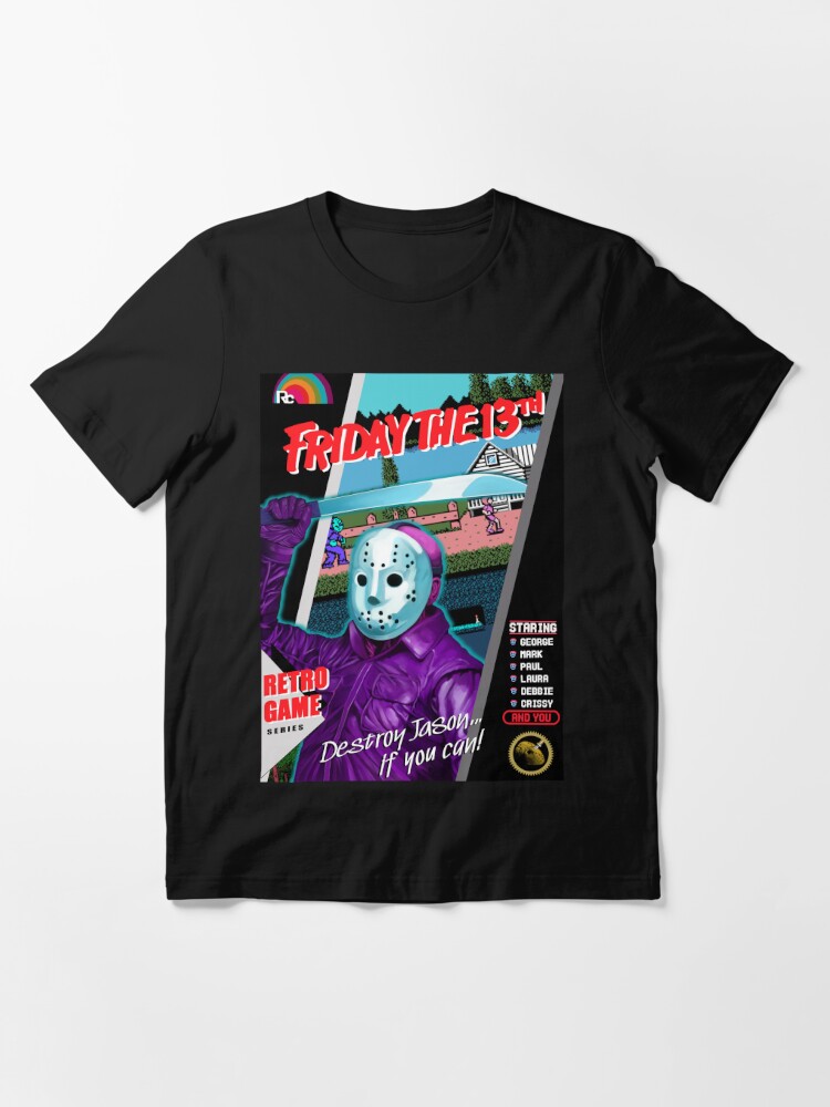 Retro Game Series Friday the 13th | Essential T-Shirt