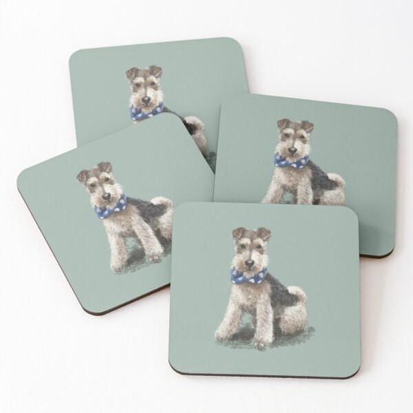 Item preview, Stan the Fox Terrier designed and sold by Elspeth Rose Design.