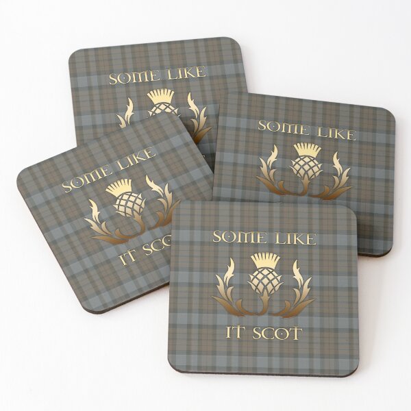Some like it scot - Thistle - Outlander Coasters (Set of 4)