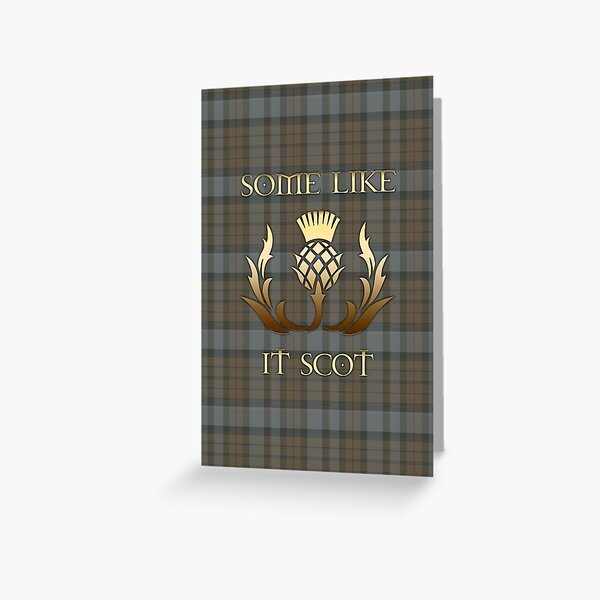 Some like it scot - Thistle - Outlander Tarjetas de felicitación