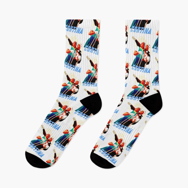 Item preview, Cortina Vintage Italian travel ski winter sport designed and sold by aapshop.