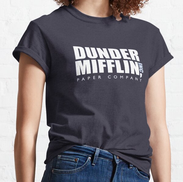 The Office Dunder Mifflin Adult Classic T-Shirt – NBC Store