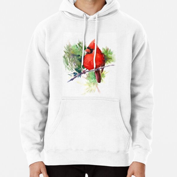 red cardinal sweatshirt