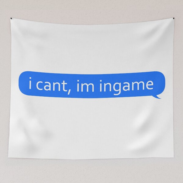 Item preview, I Can not In The Ingame Sticker & T-Shirt - Gift For Gamers designed and sold by twistypaddie.