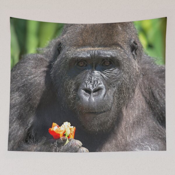 Item preview, Gorilla Loves Her Pepper designed and sold by rawshutterbug.