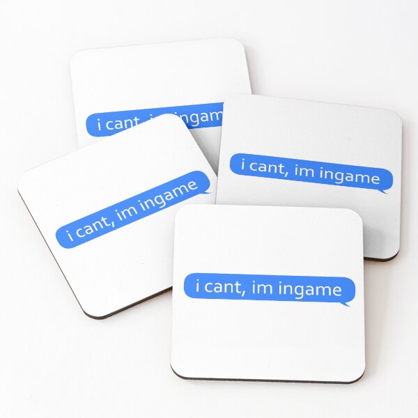 Item preview, I Can not In The Ingame Sticker & T-Shirt - Gift For Gamers designed and sold by twistypaddie.