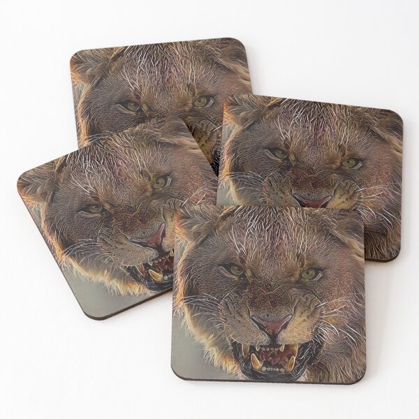 Item preview, lioness designed and sold by joelle Guillaume.
