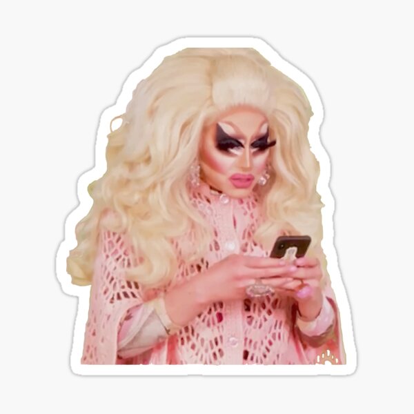 Texting Trixie Sticker