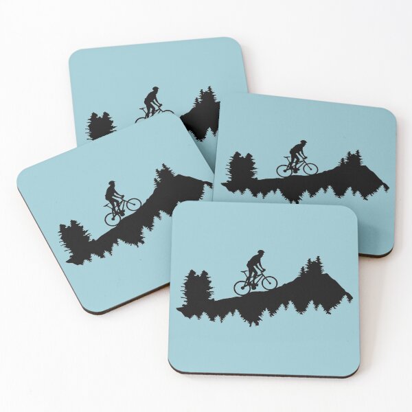 Item preview, Mountain bike, mountain biker designed and sold by claudiasartwork.