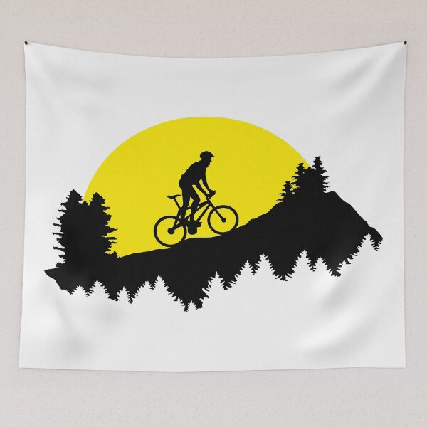 Artikelvorschau, Mountainbiker, Mountainbiking entworfen und verkauft von claudiasartwork.