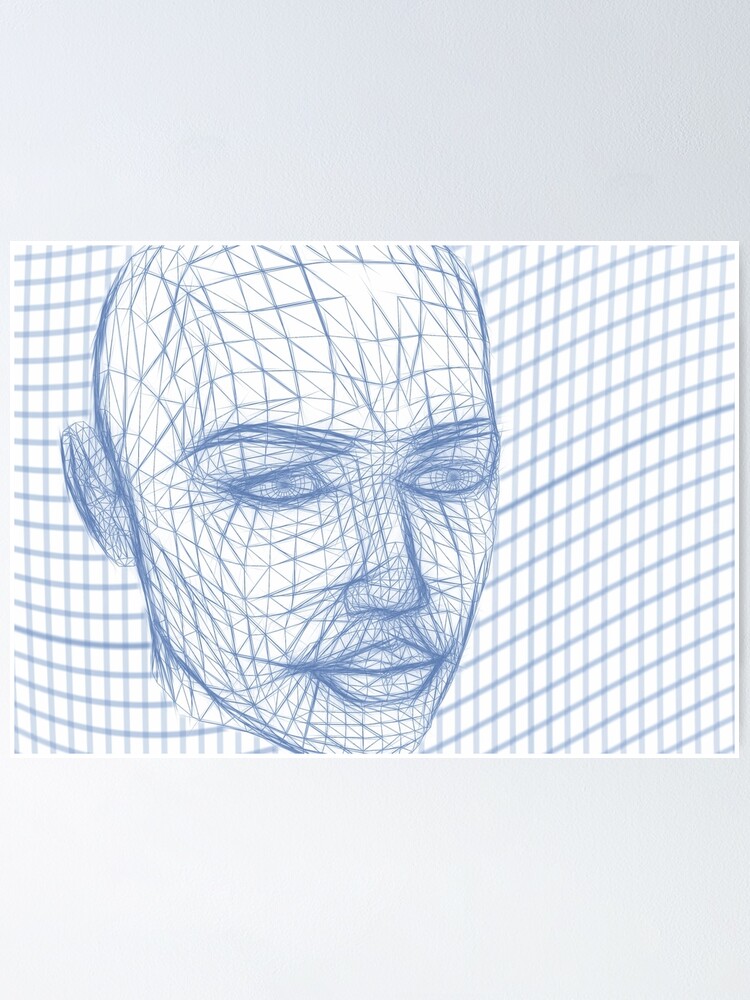 "head drawing" Poster for Sale by yyassmine Redbubble