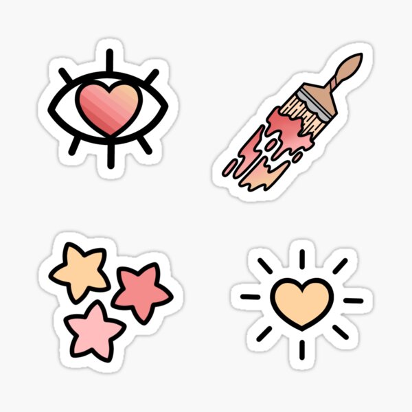 peachy Sticker