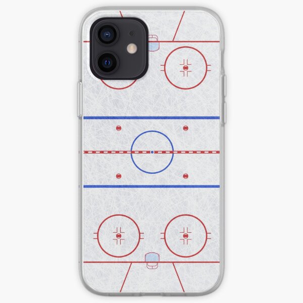 Patinoire de hockey sur glace Coque souple iPhone