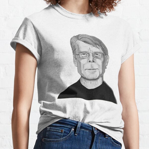 Stephen King gray Classic T-Shirt