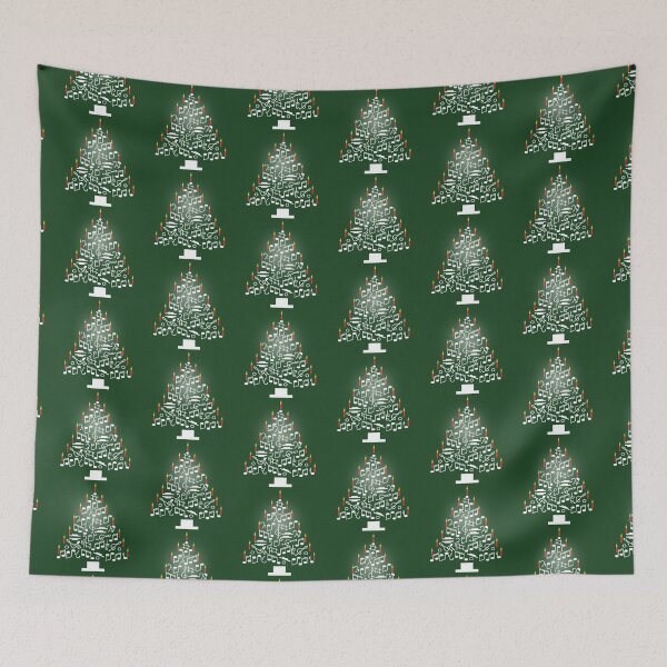 Item preview, Music symbols Christmas tree designed and sold by designInk.