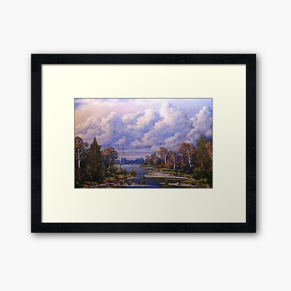 Item preview, RIVER OIL PAINTING NO 2 designed and sold by john cocoris.