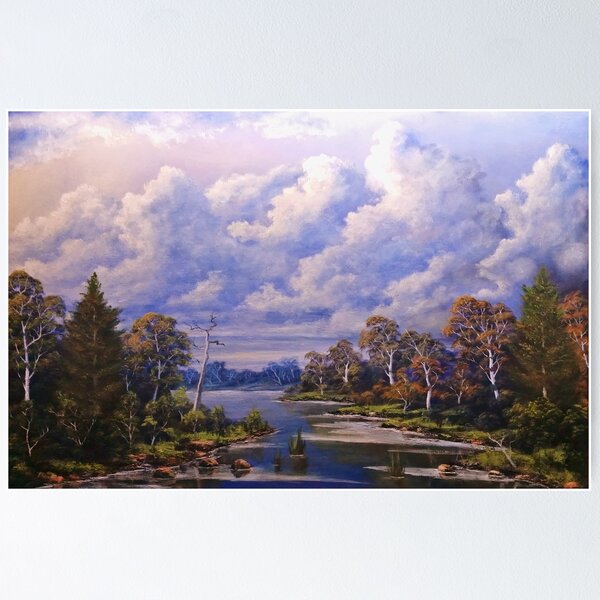 Item preview, RIVER OIL PAINTING NO 2 designed and sold by john cocoris.