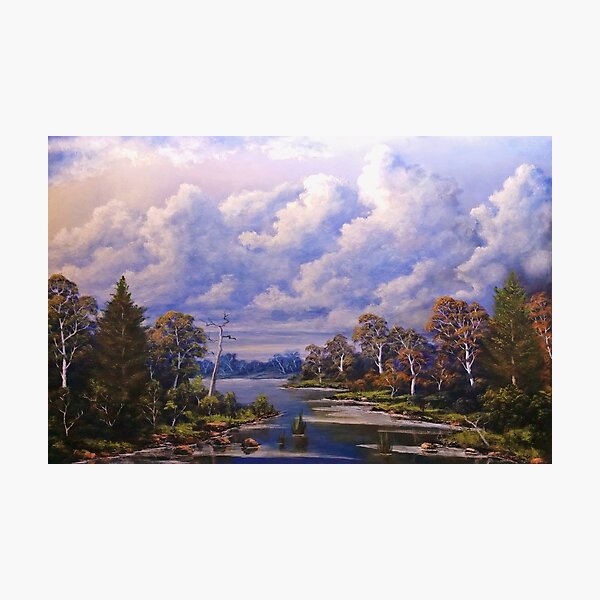 Item preview, RIVER OIL PAINTING NO 2 designed and sold by john cocoris.