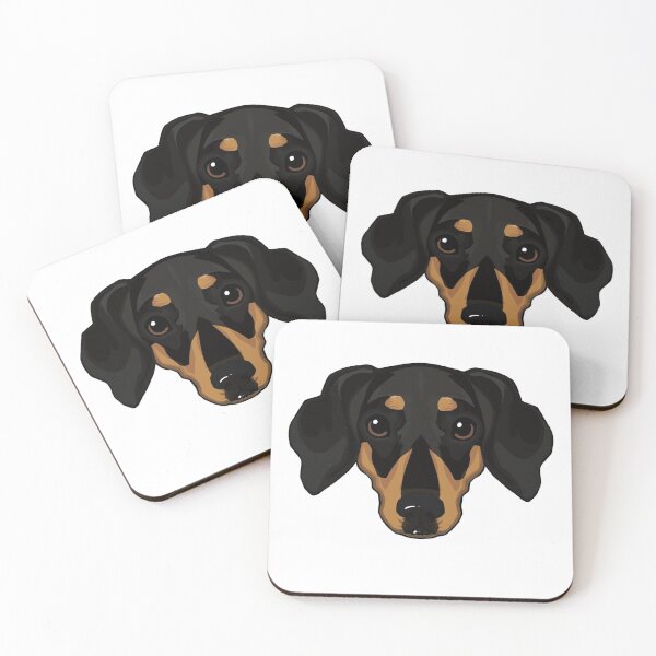 Item preview, Black and Tan Dachshund  designed and sold by ArtOfBianca.
