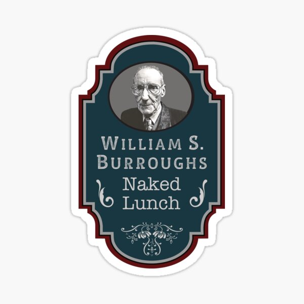 Item preview, William S Burroughs designed and sold by lg whittaker.
