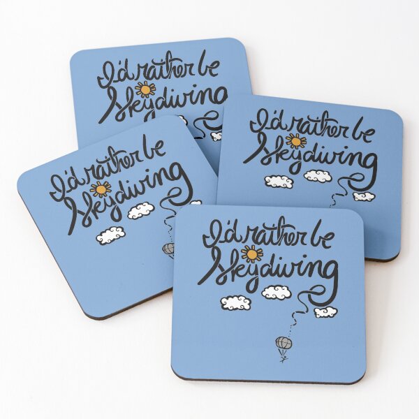 Item preview, I'd rather be skydiving designed and sold by FrictionMaxxing.
