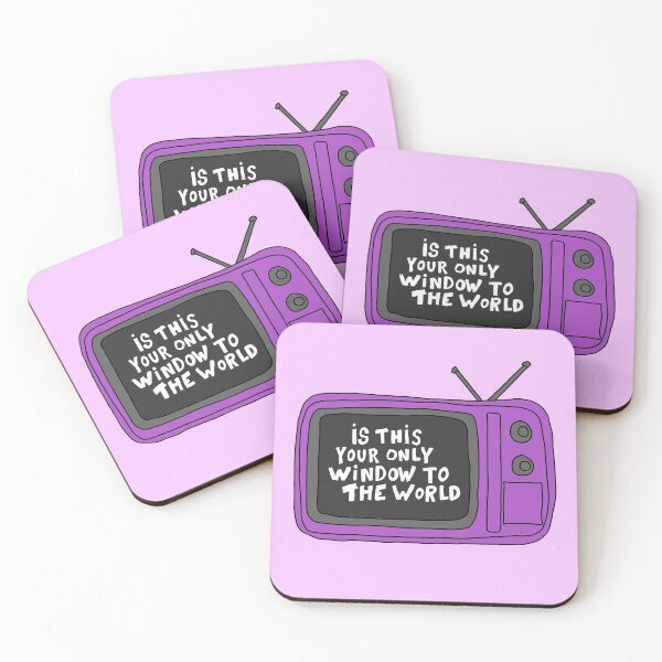 Artikelvorschau, Is This Your Only Window To The World? - Purple entworfen und verkauft von MOREDANKMEMES.