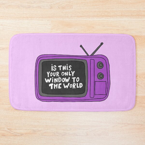 Artikelvorschau, Is This Your Only Window To The World? - Purple entworfen und verkauft von MOREDANKMEMES.