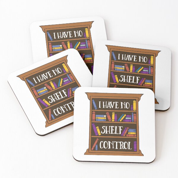 Item preview, I Have No Shelf Control Reading Cute Book Lover Design designed and sold by logankinkade.