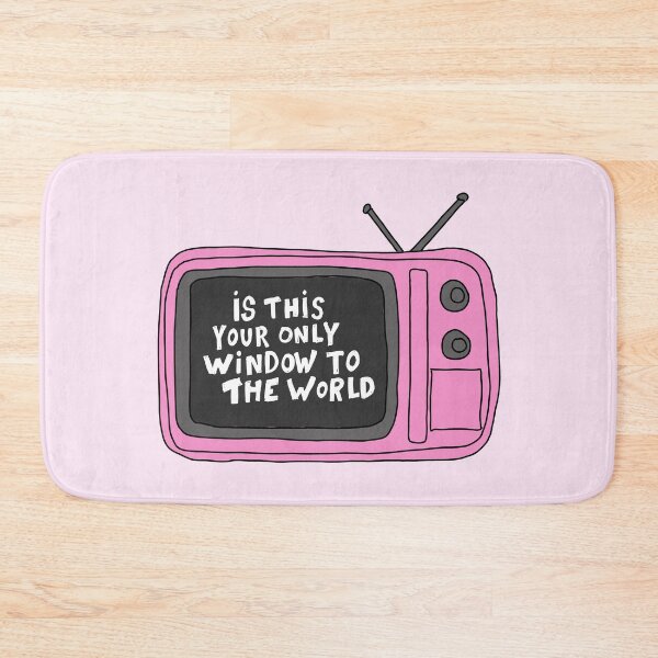 Artikelvorschau, Is This Your Only Window To The World? - Pink entworfen und verkauft von MOREDANKMEMES.