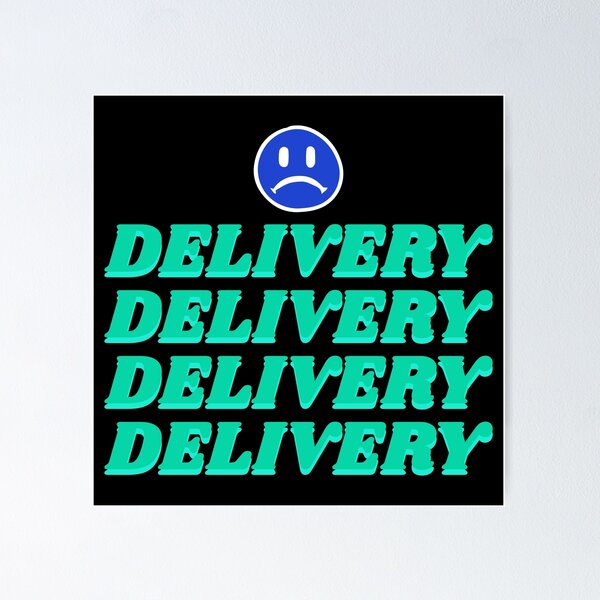 Item preview, DELIVERY BLUAZED designed and sold by CharlieCreator.