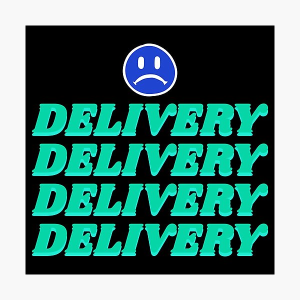 Item preview, DELIVERY BLUAZED designed and sold by CharlieCreator.