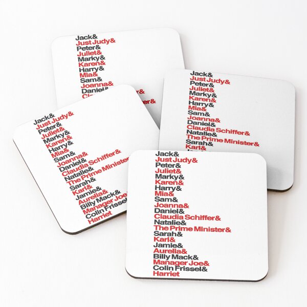 Item preview, Love Actually Ampersand List & designed and sold by hailish.