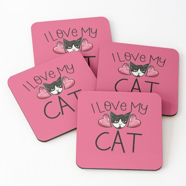 Item preview, I love my cat designed and sold by FrictionMaxxing.
