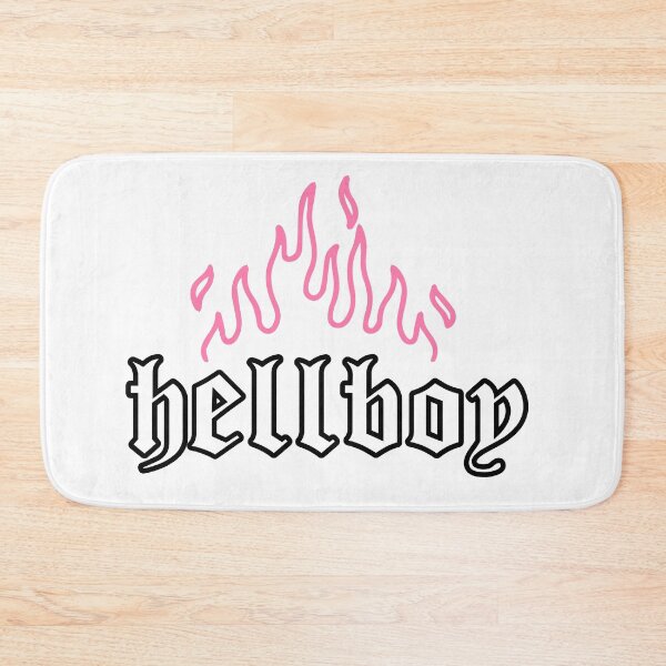 Item preview, Hellboy Flames Pink designed and sold by RosedesignArt.